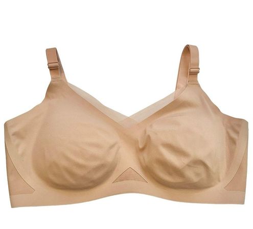 Honeylove Women's Mesh CrossOver Bra - Sand, 2X - $60 - From Restyle