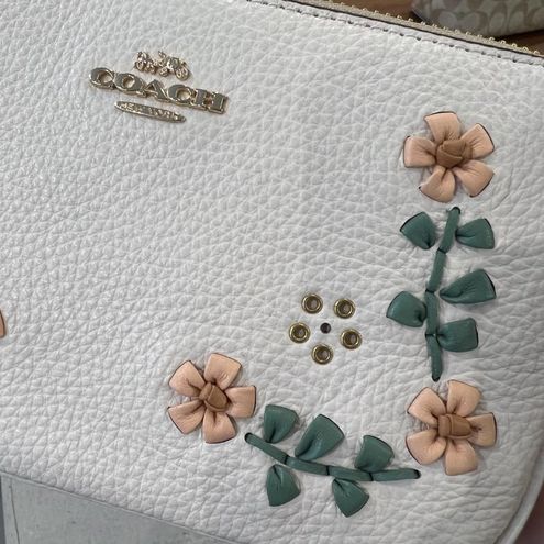 COACH Outlet Nolita 19 In Signature Canvas With Floral Whipstitch 228.00
