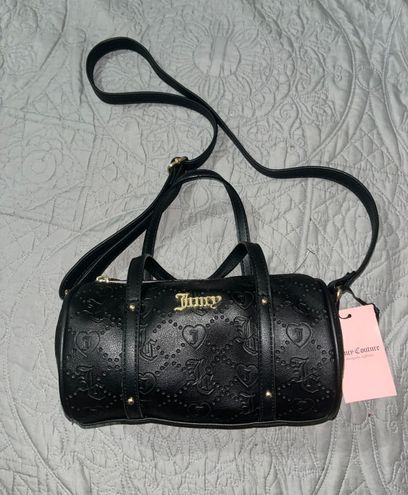 Juicy Couture Licorice Mini Barrel Bag Black - $45 (43% Off Retail