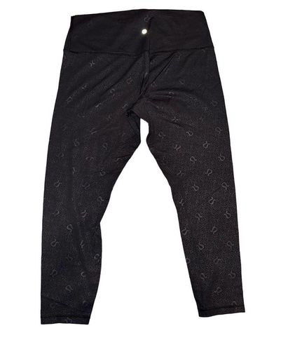 Lululemon Align HR Pant 25” *Nulu Size 12 Yogo Emboss Black - $75 - From  Angela