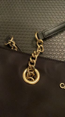 Calvin Klein Hailey black and gold chain shoulder bag purse - $44 (75% Off  Retail) - From Afton