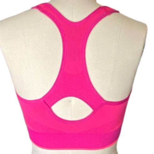 Puma Pink Performance Sports Workout Exercise BRA ~ Size XL