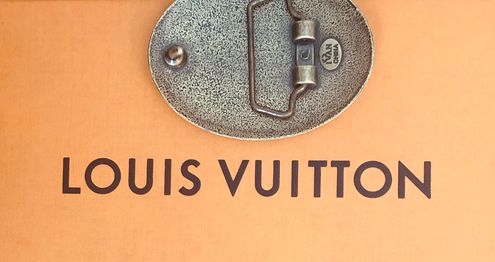 Upcycled repurposed Louis Vuitton belt buckle – slashKnots