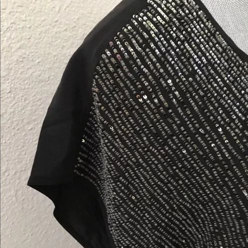 eileen fisher sequin top