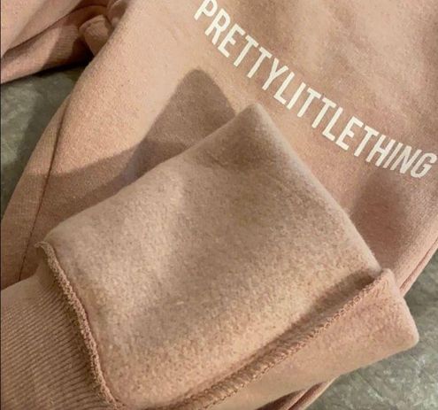 PLT Pale Pink High Waisted Joggers