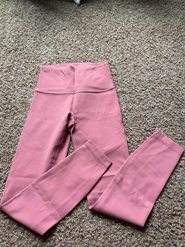 Lululemon wunder train high rise tight 25” size 4