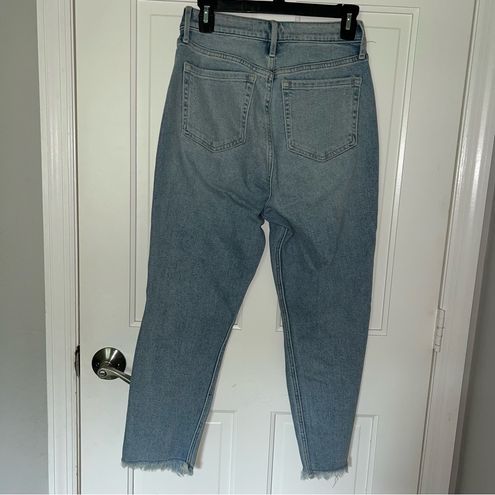 Hollister curvy ultra high rise mom jeans light wash distressed size 7S -  $28 - From Krista