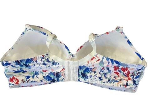 Cacique Floral lightly lined no wire T shirt bra Size 44 C - $21 - From  Elizabeth