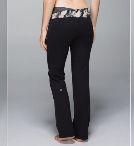 Lululemon Groove Pant *Brushed (Tall) - Black - lulu fanatics