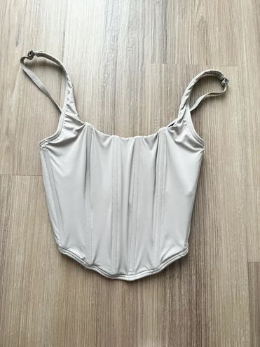 Hollister GILLY HICKS MICRO CORSET Tan Size XS - $25 (37% Off