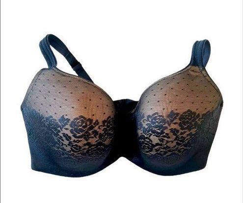 Soma Stunning Support Balconette Bra, Black