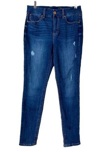 Seven7 Jeans High Rise Skinny Ankle Tummyless Dark Indigo Wash Women's Size  10 - $23 - From Milleahs