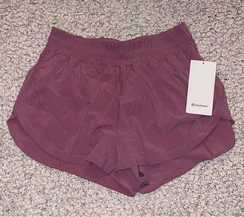 NWT RARE! SIZE 2 Lululemon VELVET DUST TRACK THAT HR 3 Lined