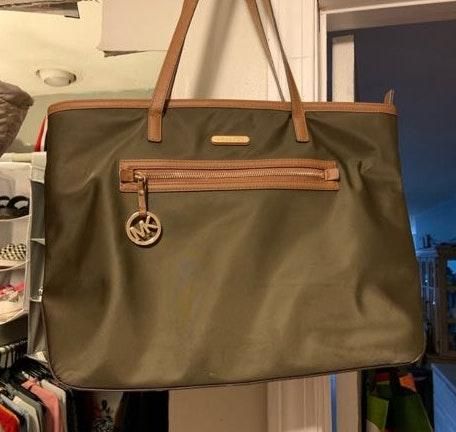 Michael Kors Green Tote Purse - $50 (58% Off Retail) - From glorianna