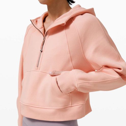 Lululemon Scuba Oversized Half-Zip Hoodie Pink Mist XS/S - $135