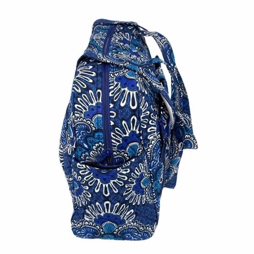 Vera Bradley Baby Bag, Blue Tapestry, Blue, white - $86 New With