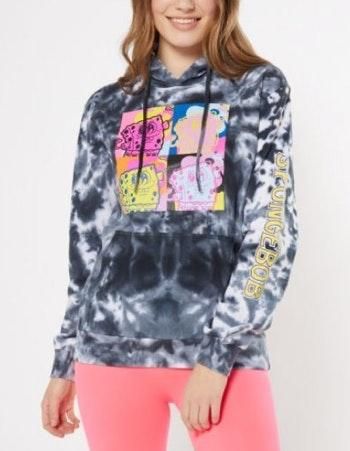 Rue 21 Spongebob Tie Dye Hoodie Multiple 22 37 Off Retail