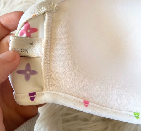 Louis Vuitton Takashi Murakami Bikini Top White - $45 (90% Off Retail) -  From brittany