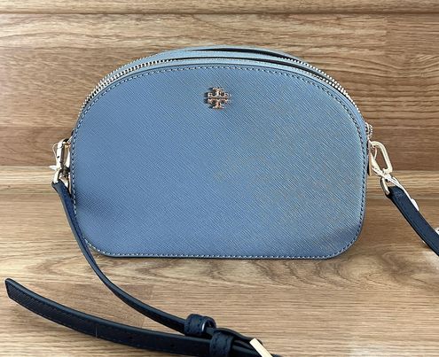 Tory Burch NWT Small Emerson Color-Block Round Camera Bag In Eclipse/Tory Navy  Blue - $178 (48% Off Retail) New With Tags - From Zinute