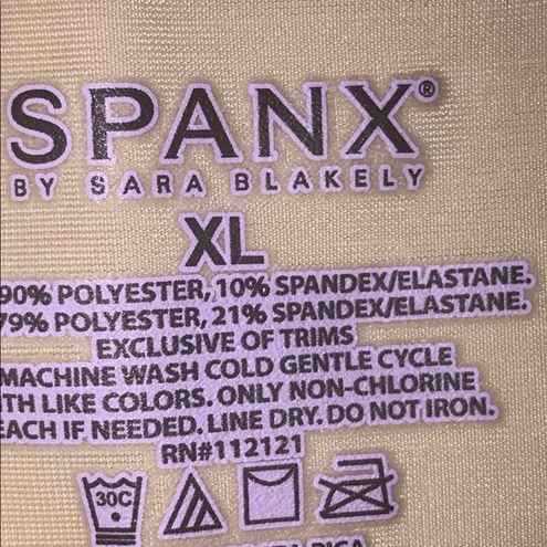 Spanx by Sara Blakely Size XL women's tank shape wear TAN. RN