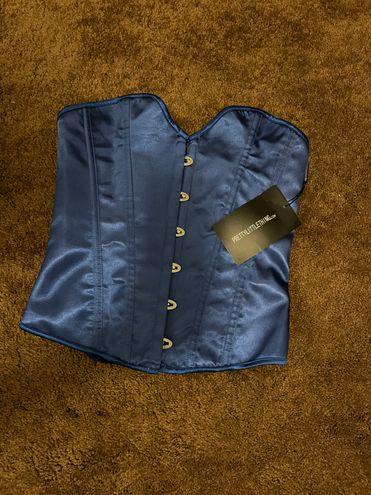 Pretty Little Thing Blue Corset Top - $30 New With Tags - From Madi