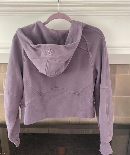 Lululemon Scuba Oversized Full Zip Hoodie Purple - $58 (54% Off