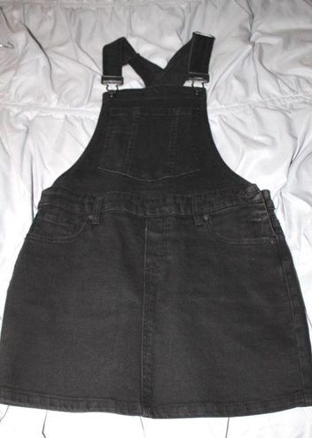 Garage Black Denim Overall Dress Size Xs 23 41 Off Retail From Caroline