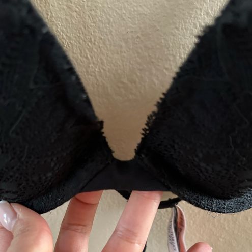 Victoria's Secret Sexy Tee Lace Push-Up Bra size 34B Black - $18