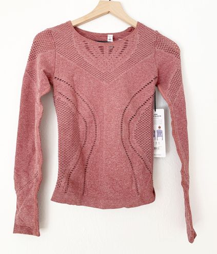 Alo Yoga Lark Long Sleeve Pink 30 59 Off Retail New With