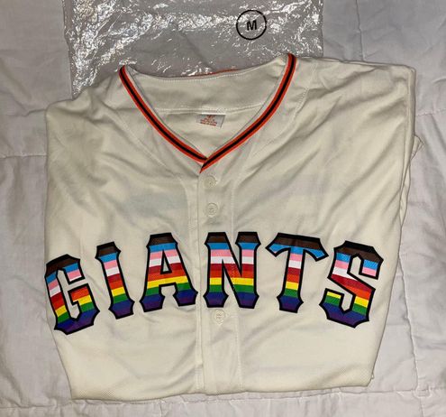 San Francisco Giants, Shirts, Sf Giants Pride Baseball Jersey