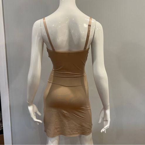 Spanx Nude Smoothing Slip Shapewear Dress With Straps Size M - $35