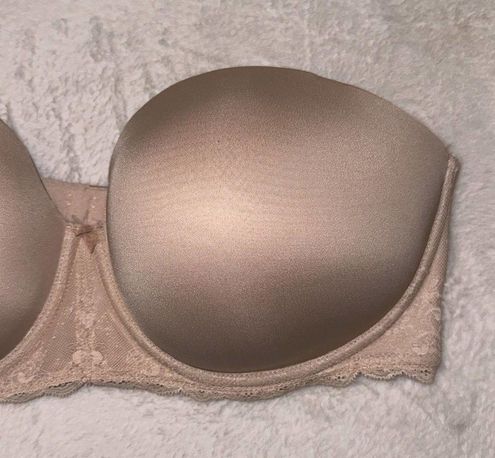 Victoria's Secret Torrid Curve Plus Size Nude Strapless Bra Size