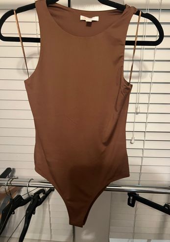 GB Knit High Neck Sleeveless Bodysuit Brown - $10 (75% Off Retail) - From  Alexandra