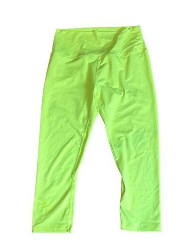 ZYIA, Pants & Jumpsuits, Zyia Active Womens Cropped Athletic Legging Size  8 Green Casual Active