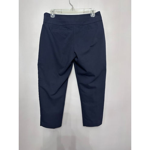 Apt. 9 Torie Capri Pants Women's 6 Blue Flat Front Stretch Mid Rise Dress  Career Size 26 - $17 - From Missy