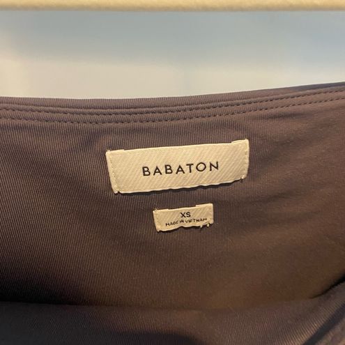 Babaton Contour Squareneck Longsleeve Bodysuit Purple Size XS