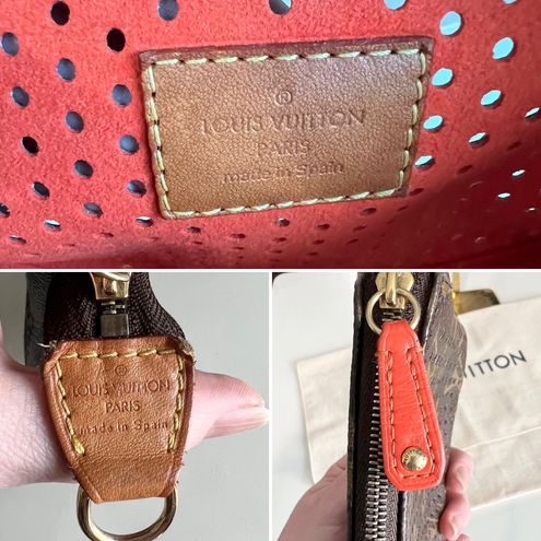 Louis Vuitton Perforated Accessories Pochette Brown - $595 - From Fancy