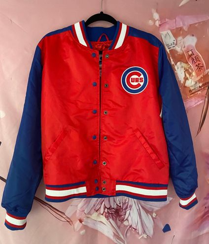 Women's Starter Red Chicago Cubs The Legend Full-Snap Jacket