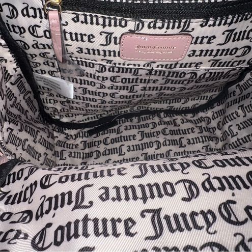 .com  Juicy Couture Word Play Backpack Dusty Blush One Size