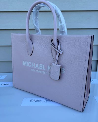 Michael Kors - Mirella Medium Pebbled Leather Tote Bag