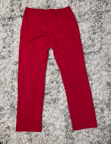 Hollister Straight Leg Sweatpants Red Size L - $10 (77% Off Retail) New  With Tags - From Kayla