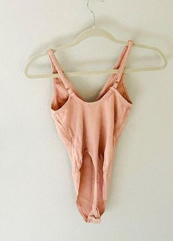 Free People Larissa Bodysuit In Pink