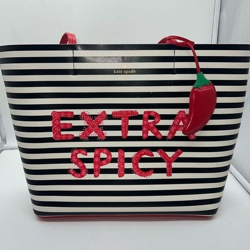 Kate Spade Extra Spicy Millie Leather Tote SEE PHOTOS 68