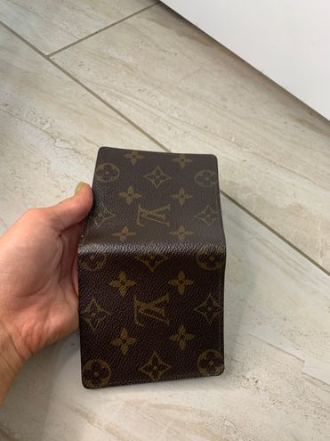 Leather wallet Louis Vuitton Brown in Leather - 30527395