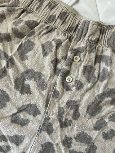 Lounge Colsie Cheetah/Leopard Print Boxer Shorts Multi - $10 (60