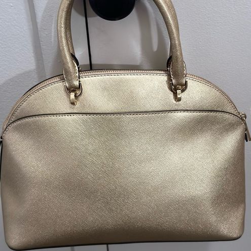 Michael Kors Emmy Dome Satchel in Metallic Gold - $99 - From Carol