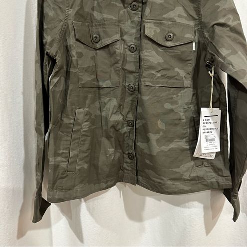 VUORI W'S RIPSTOP JACKET OREGANO CAMO