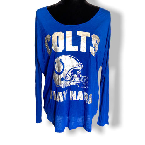 PINK - Victoria's Secret Womens Top Sz Medium VS Indianapolis Colts Play  Hard NEW - $28 New With Tags - From Katie