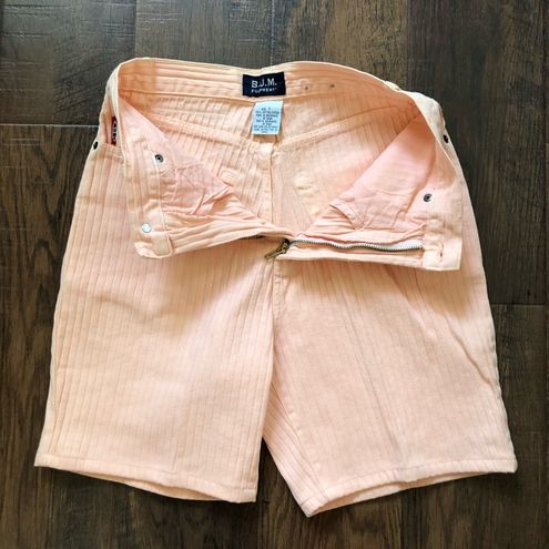 B.U.M peach ribbed jeans shorts Size undefined - $25 - From A