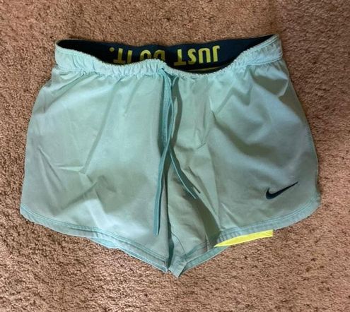 Nike Shorts With Spandex Inside Blue Size XS - $25 (61% Off - From Bri